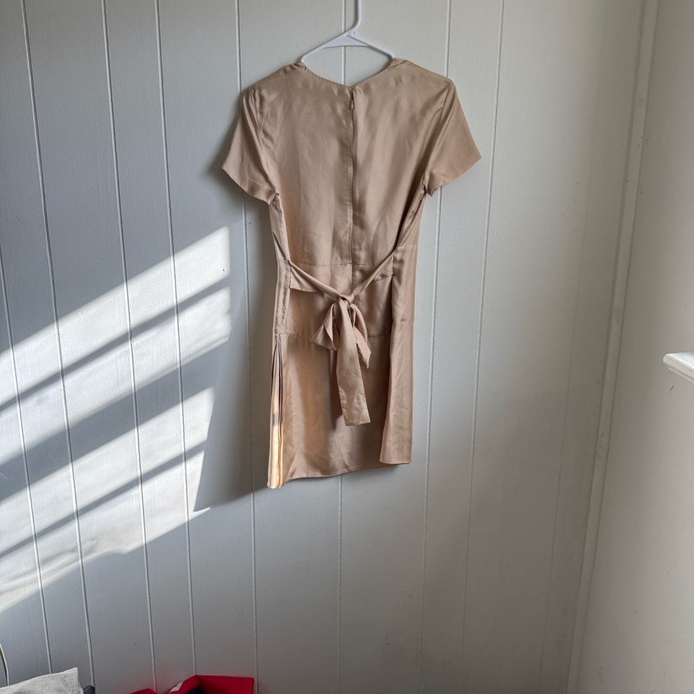 Prada Beige Mini Dress Sz 38 - Picture 3 of 7